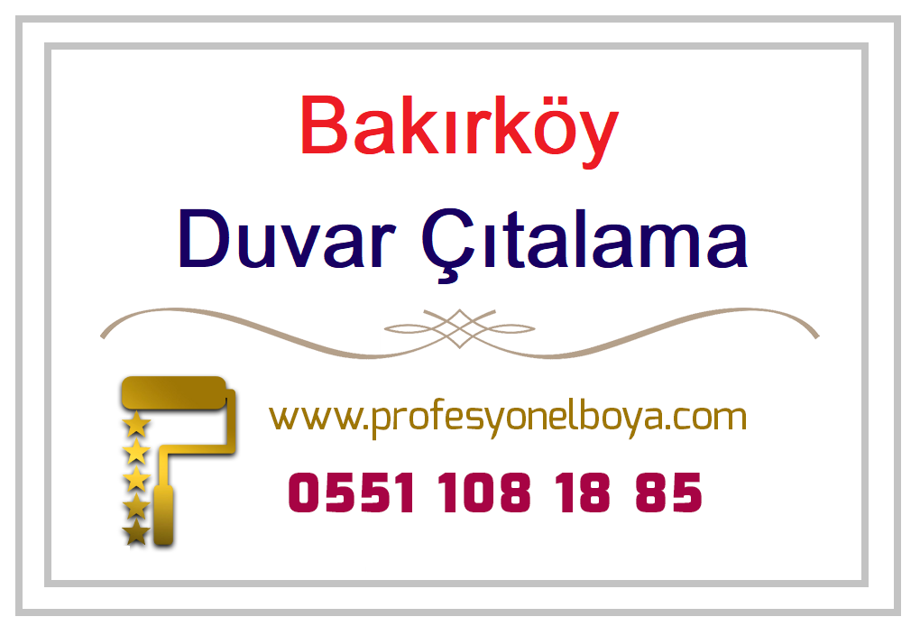 Bakırköy duvar çıtalama ustası poliüretan çıta italyan boya