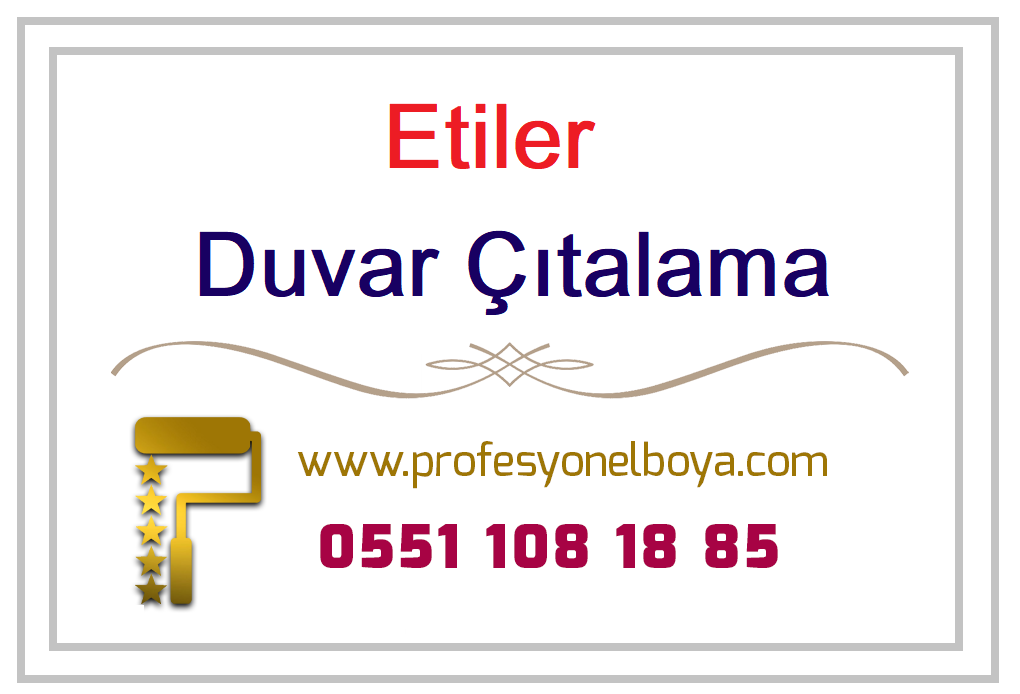 Etiler duvar çıtalama poliüretan duvar çıta ustası