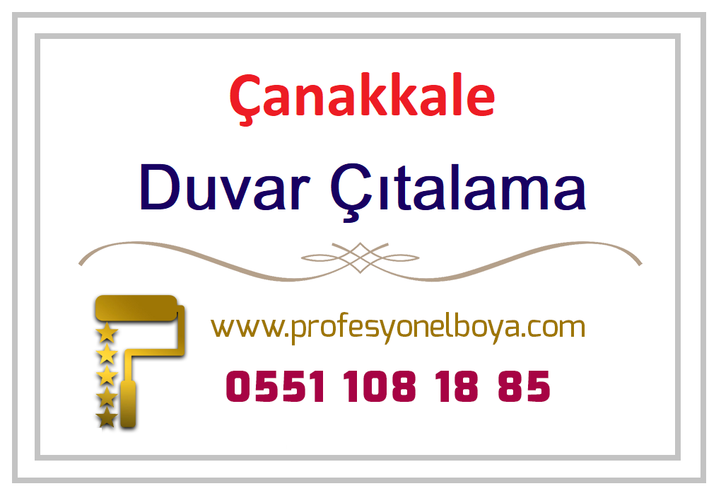 Çanakkale poliüretan çıta
