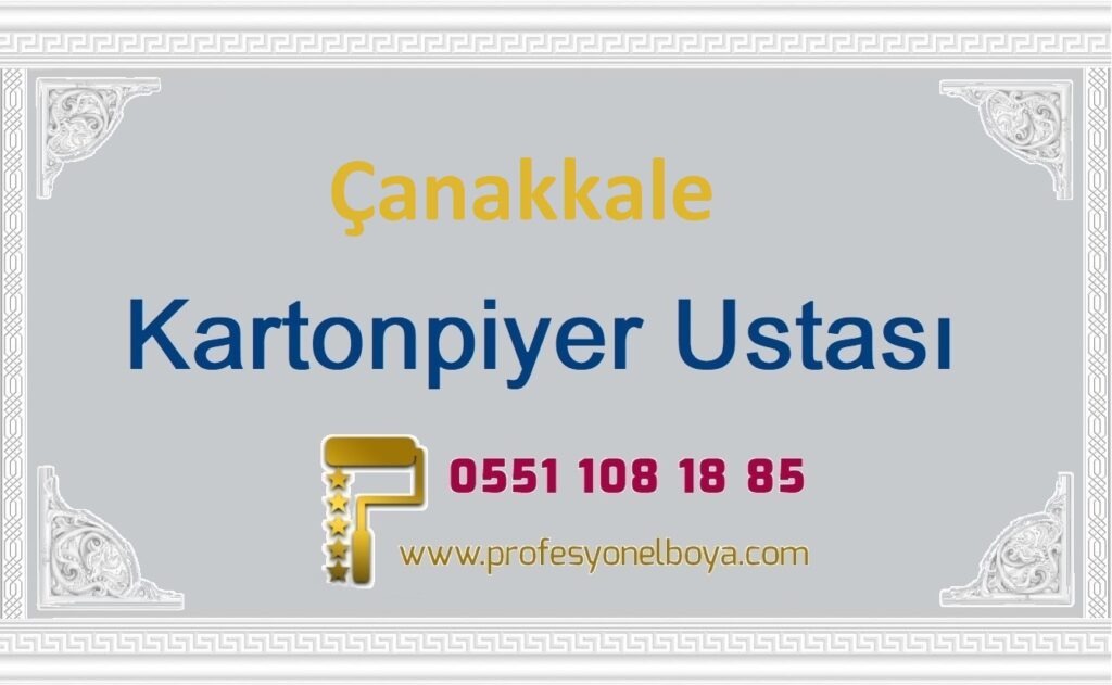Çanakkale stropiyer ustsı